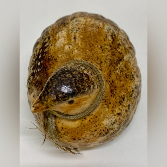 Mid Century Vintage Hand Painted Ceramic Quail Bird Figurine - Picture 2 of 16